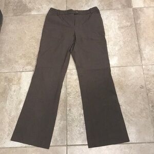 EUC! Calvin Klein brown boot leg dress pants